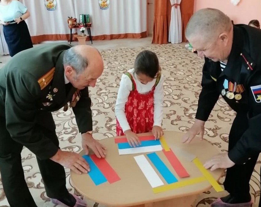 Маленькие сердца, большая любовь к Родине.